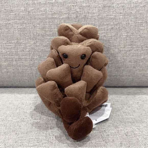 Jellycat Pine Cone Brand New with Tags (BNWT) - Picture 3 of 4